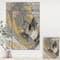Designart - Marble Gold and Black II - Modern & Contemporary Canvas Art